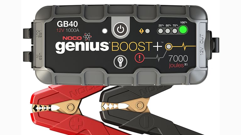 This Portable Car Battery Booster Is a Roadside Lifesaver